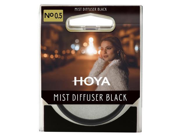 Hoya 77mm Mist Diffuser Black No. 0.5 Glass Filter #S-77MDBK-05
