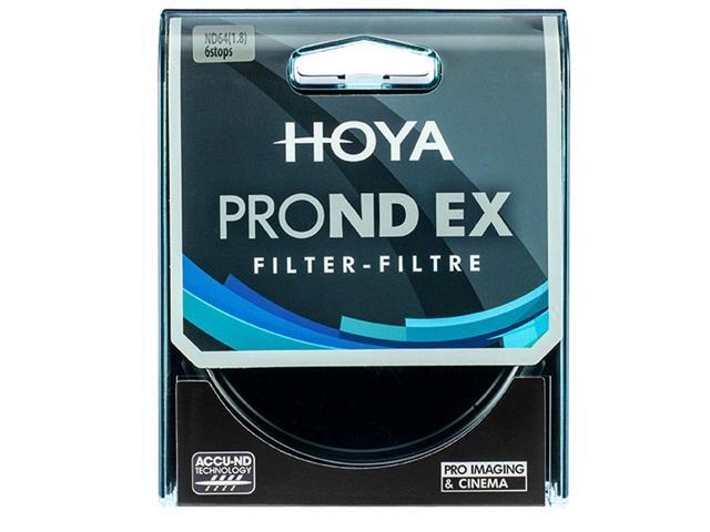 Hoya 49mm PROND EX 64 Neutral Density 1.8 6-Stop Filter #XPD-49NDEX64