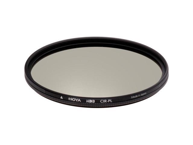 Hoya 55mm HD3 UV and Circular Polarizer Filter Kit With Microfiber Cloth