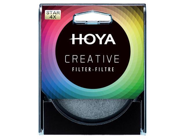 Hoya 82mm Creative Star 4X Cross Screen Glass Filter #HR-82STAR4