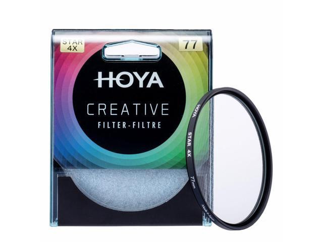 Hoya 82mm Creative Star 4X Cross Screen Glass Filter #HR-82STAR4