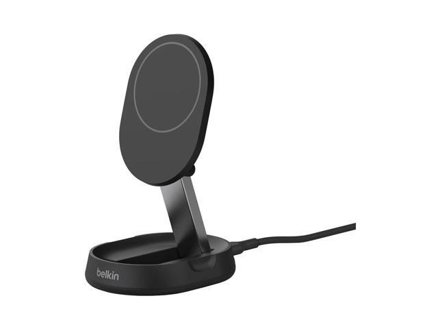 Belkin - Convertible Magnetic Charging Stand 15W - MagSafe-Compatible Fast Qi2 Charger Apple iPhone, Airpods, & More - Black - image 4