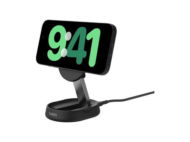 Belkin - Convertible Magnetic Charging Stand 15W - MagSafe-Compatible Fast Qi2 Charger Apple iPhone, Airpods, & More - Black - image 9