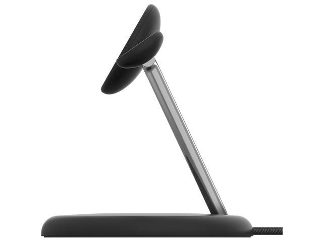 Belkin - 3-in-1 Stand 15W Qi2 Wireless Charger, Fast Charging for iPhone 17, AirPods, Apple Watch, & More (36W Included) - Black - image 11