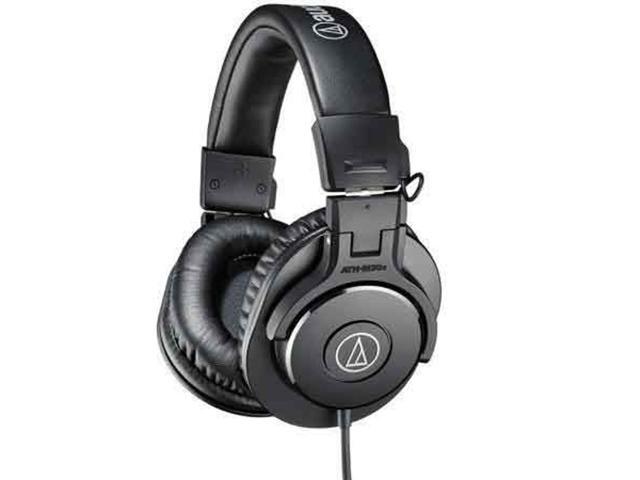Audio-Technica 6 PACK ATH-M30x Professional Monitor Headphones, 96dB, 15-20kHz, Black