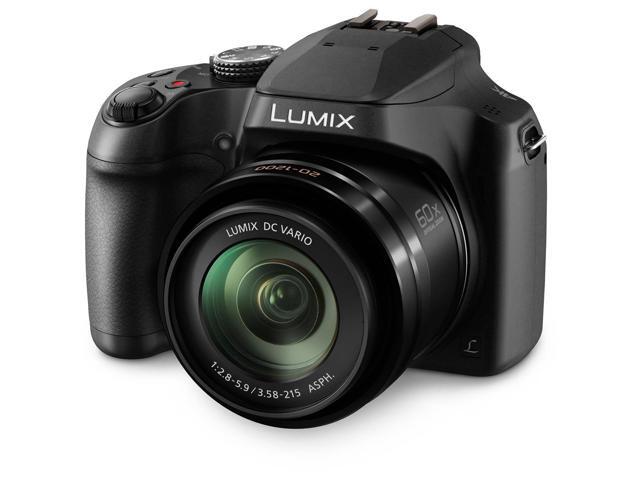 Panasonic LUMIX FZ80D Point & Shoot Digital Camera, Bundle with 16GB SDHC Card, Camera Bag, Cleaning Kit, Memory Wallet, Card Reader, Mac Software...
