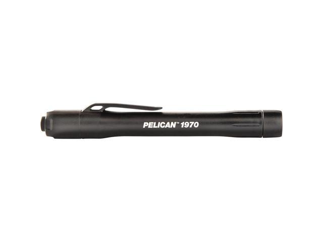 Pelican 1970 LED Pen Flashlight, 139 Lumens, AAA Battery Power Black