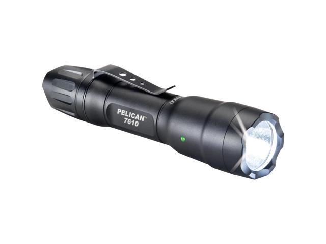 Pelican 7610 Tactical LED Flashlight, 1018 Lumens, Black, AA Battery Power