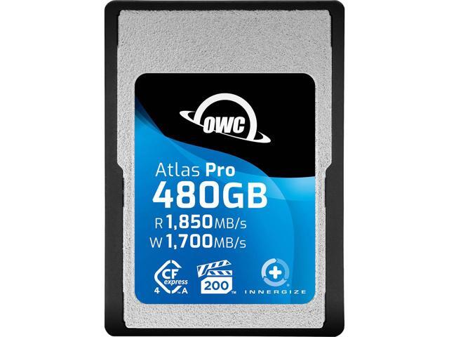 OWC Atlas Pro 480GB CFexpress Type-A 4.0 Memory Card with CFexpress A/SD Reader