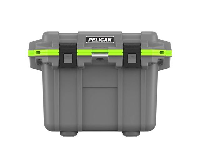 Pelican 30QT Elite Cooler, Hand Carry, Dark Gray/Green #30Q-1-DKGRYEGRN
