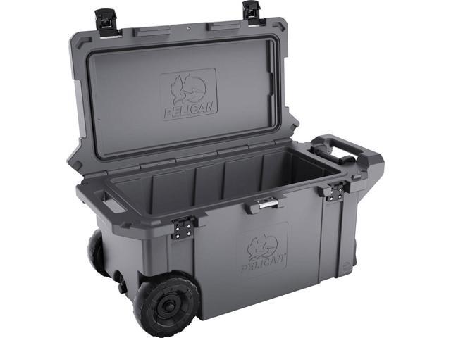 Pelican 80QT Elite Cooler, Wheeled, Graphite #80QW-6-DKGRY