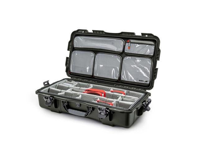 Nanuk Nanuk Case 980 w/lid org, Black #980S-060BK-0A0