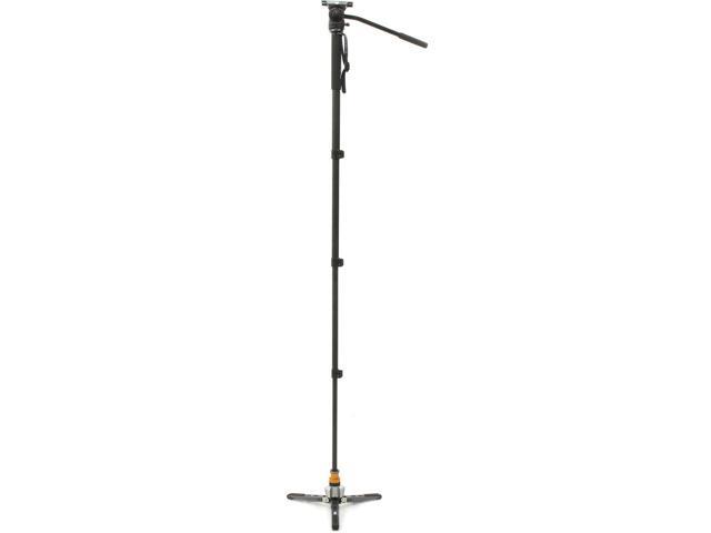 E-Image E-Image MFC700 4-Stage Hands-Free Carbon Fiber Monopod with 610FH Fluid Head