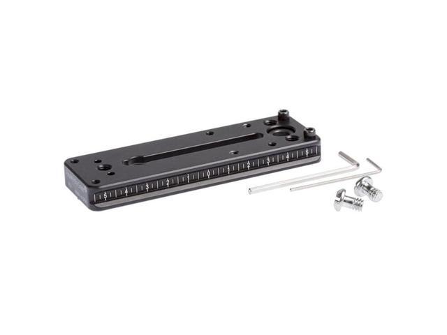 ProMediaGear PX4 4.5' Arca-Type Double Dovetail Plate with SS2 Quick Release Adapter Port