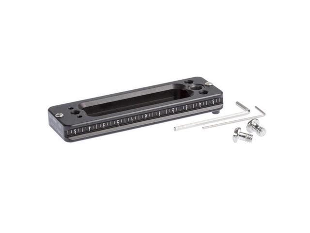 ProMediaGear PX4 4.5' Arca-Type Double Dovetail Plate with SS2 Quick Release Adapter Port