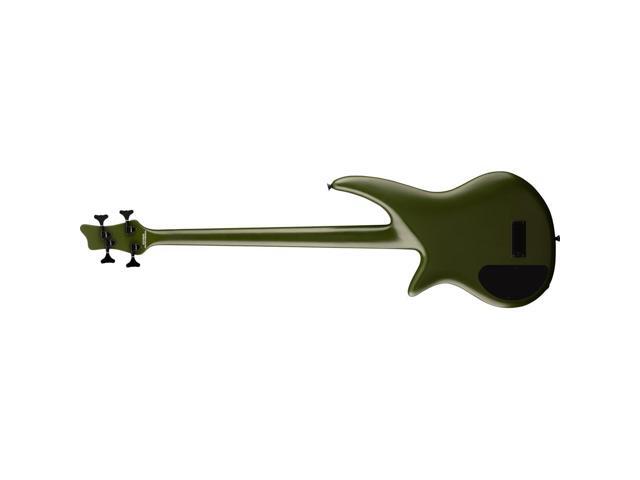 Jackson X Spectra Bass SBX IV Bass Guitar, Matte Army Drab