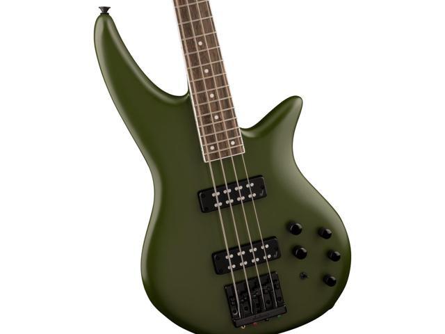 Jackson X Spectra Bass SBX IV Bass Guitar, Matte Army Drab