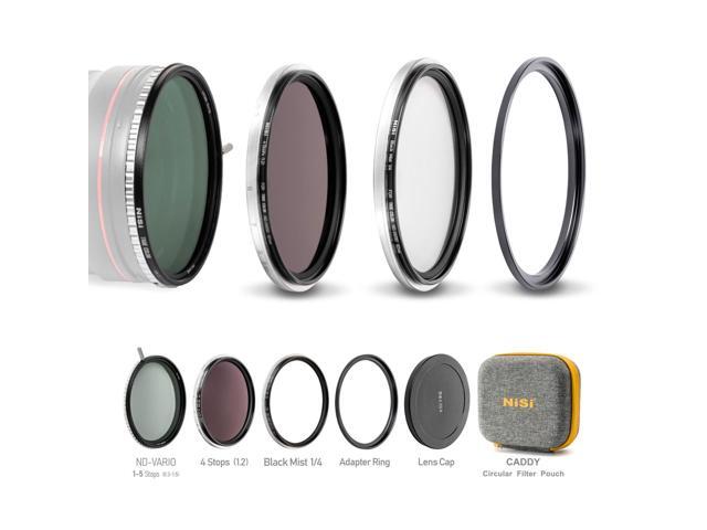 NiSi Swift VND Mist Kit with 82mm Swift VND, ND16 4 Stop & Black Mist 1/4 Filter