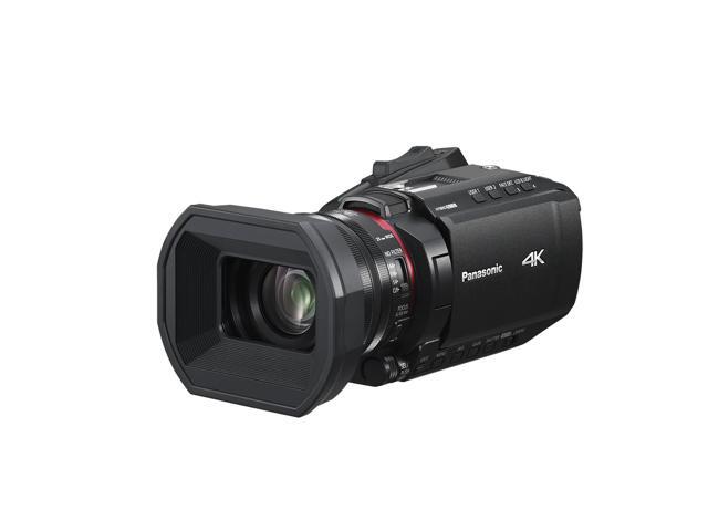 Panasonic X1200 4K Camcorder, Wide Angle Telephoto Lens with 24X Zoom, Hybrid O. I.S.,Lightweight Heat Dispersing Design, Eco Packaging - HC-X1200