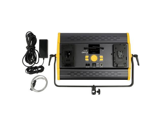 Ikan Onyx 2 x 1 Bi-Color LED Light with V-Mount Battery Plate, 22 x 16 x 1.75'