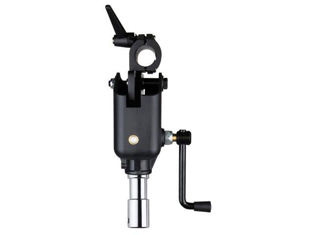 Kupo Heavy-Duty Tilt Head with Crank Handle for Broncolor Para Reflectors, Black