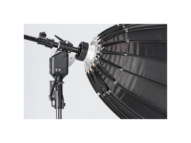 Kupo Heavy-Duty Tilt Head with Crank Handle for Broncolor Para Reflectors, Black