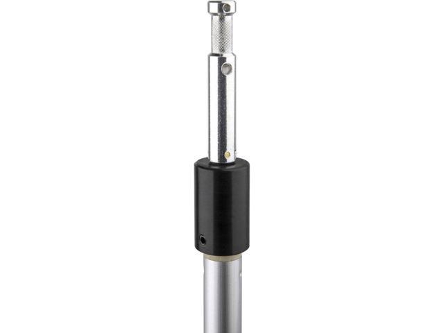 Kupo Painter's Pole Adapter with Removable 1/4'-20 Screw and 5/8' Baby Pin for Hand Held Boom