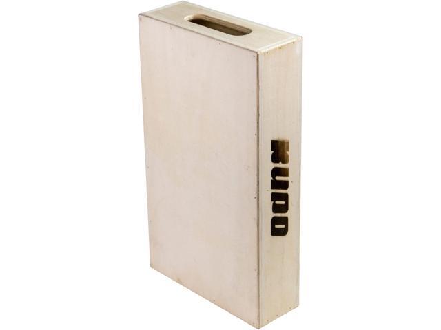 Kupo 20x12x4' Wooden Apple Box, Half, Natural