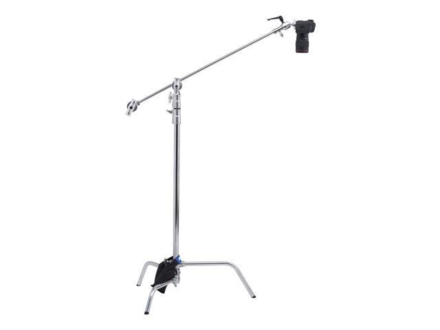 Kupo 40' Master C-Stand with Sliding Leg Kit with Camera Mounting Plate and 10 lbs Weight Bag