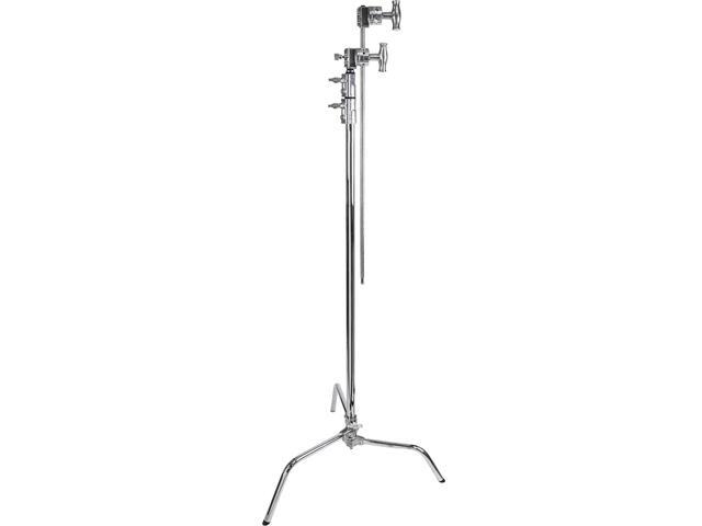 Kupo 40' Master C-Stand with Sliding Leg Kit with Camera Mounting Plate and 10 lbs Weight Bag