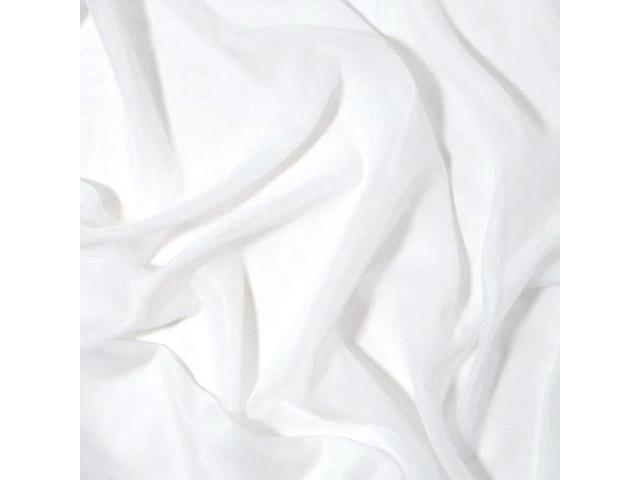 Matthews 8x8' White 1/4 Stop Silk Butterfly/Overhead Fabric
