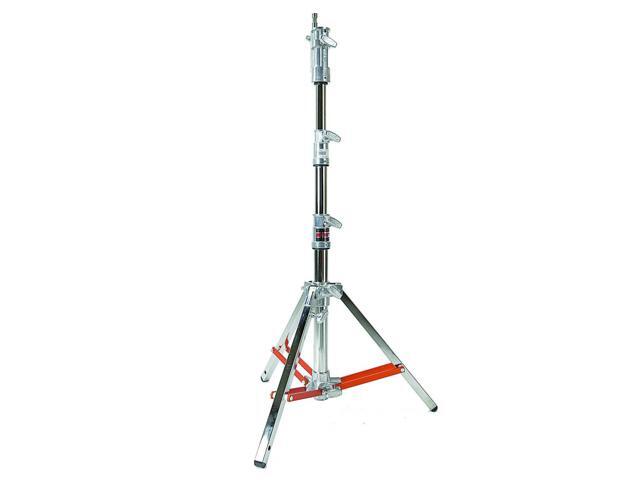 Matthews 6.4' Low Boy Double Riser Combo Stand, Chrome, 4-Pack