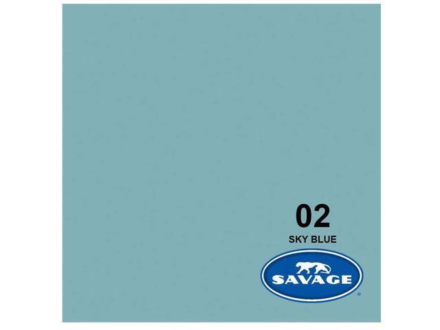 Savage Widetone Seamless Background Paper, 86' wide x 36' Sky Blue, #2