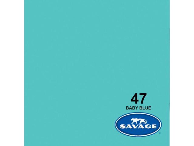 Savage Widetone Seamless Background Paper, 86' wide x 36' Baby Blue, #47