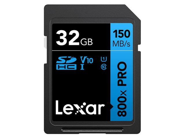 Lexar Lexar High-Performance 800x 32GB SDHC/SDXC UHS-I Card (BLUE Series)