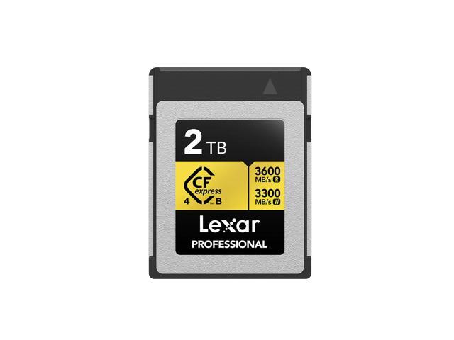 Lexar 2TB Professional GOLD CFexpress - 4.0 Type B Card LCXEXP4002T-RNENG
