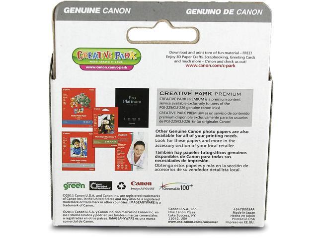 Canon 2 Pack CLI-226 Cyan/Magenta/Yellow Ink Cartridges for Select PIXMA iP, iX, MG, MX Series Printers, 3 Pack