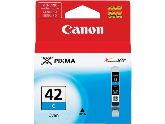 Canon CLI-42 Cyan Ink Cartridge for Pixma PRO-100 Inkjet Photo Printer, 2-Pack