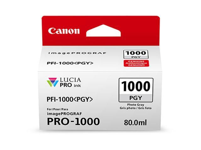 Canon 3 Pack PFI-1000PG Photo Gray LUCIA PRO ink for imagePROGRAF PRO-1000