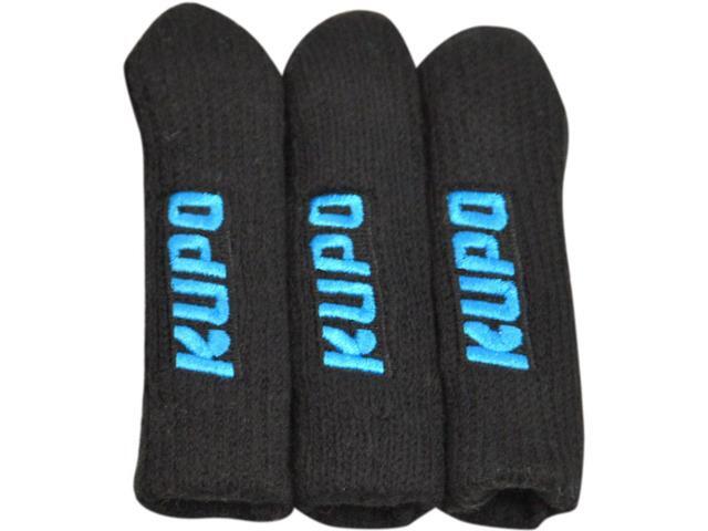 kupo stand leg protector (set of 3) - black (kg027611)