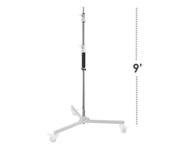 Flashpoint C-Stand Riser Column (9' Silver)