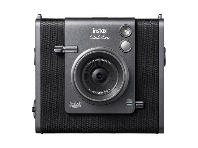 Fujifilm - instax WIDE Evo Hybrid Instant Film Camera - Black - image 3