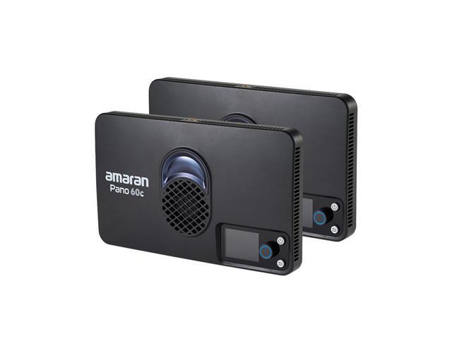 amaran Pano 60c 60W RGBWW LED 2-Light Panel Kit, Charcoal