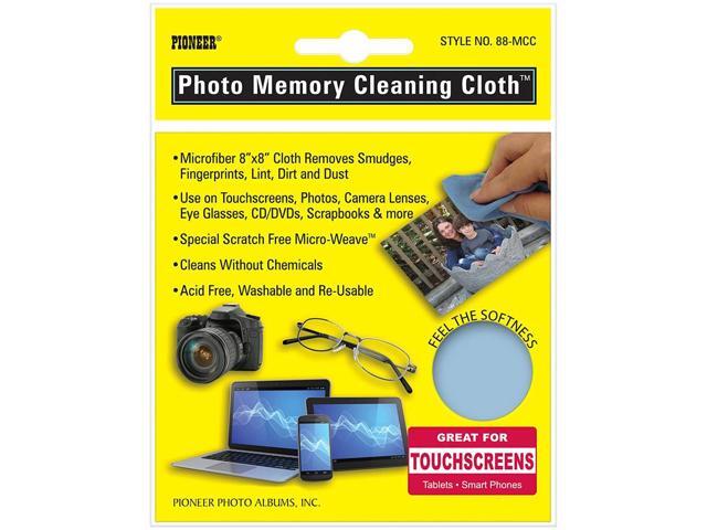Pioneer Photo Album Photo Memory Cleaning Cloth, 8x8' Microfiber Cloth #88MCC