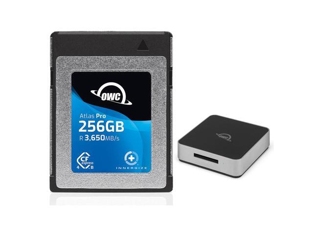 OWC Atlas Pro 256GB CFexpress Type-B 4.0 Memory Card, w/CFexpress Type-B Reader