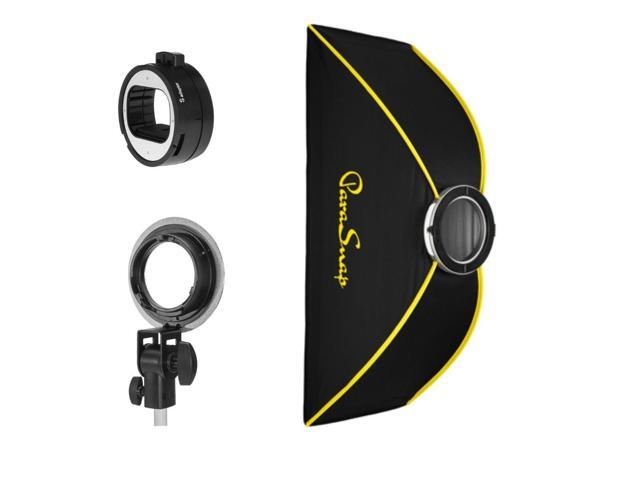 Glow ParaSnap 12x36' Strip Softbox with Adapter for Speedlight #PARA-SNAP-1236 S