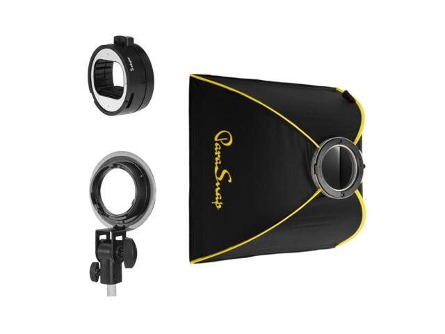 Glow ParaSnap 32x32' Square New Generation SterlingFibre Softbox with OTA-S Speedlight Mount Adapter