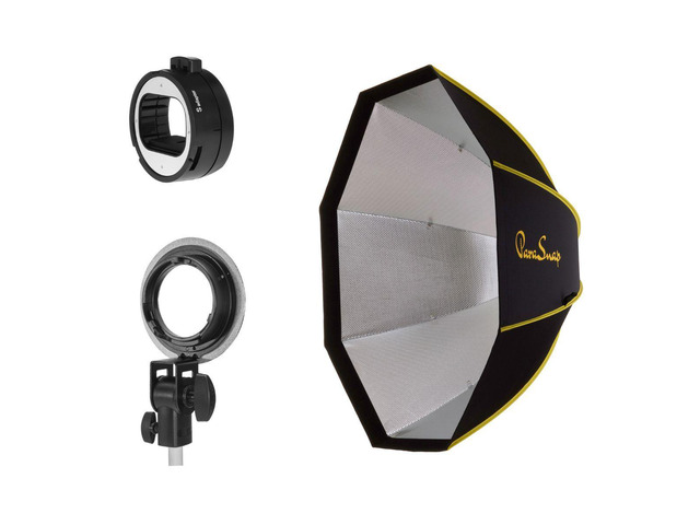 Glow ParaSnap 36' Octa Softbox with Adapter for Speedlight #PARA-SNAP-36 S