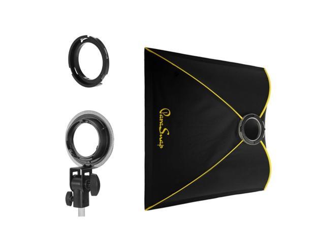 Glow ParaSnap 40x40' Square Softbox with Adapter for XPLOR 300 Pro, Godox ML60