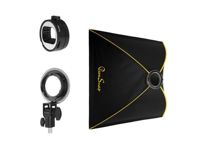Glow ParaSnap 40x40' Square Softbox with Adapter for Speedlight #PARASNAP4040S